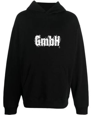 GmbH ロゴ パーカー - ブラック