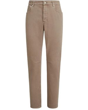 Brunello Cucinelli Jean À Poches Multiples - Neutre