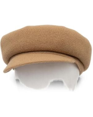 Kangol Spitfire Peaked Hat - Natural