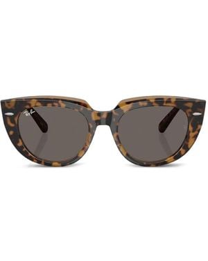 Ray-Ban Tortoiseshell Cat-Eye Sunglasses - Grey