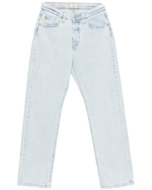 Levi's Vaqueros Con Botones - Blanco