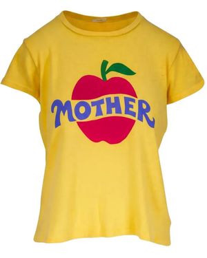 Mother Lil Sinful Graphic-Print T-Shirt - Yellow