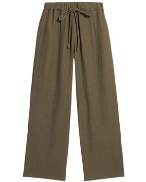 Fortela Pantalon Jaleh À Lien De Resserrage - Green