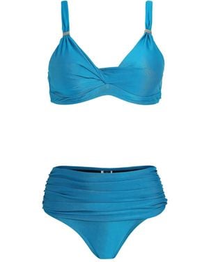 Lygia & Nanny Bikini A Triangolo - Blu