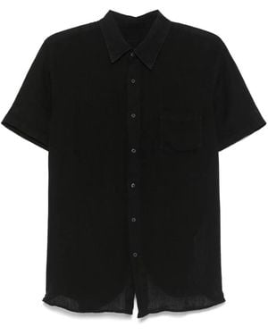 120% Lino リネンシャツ - ブラック