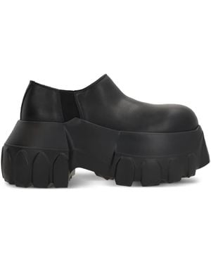 Rick Owens プラットフォーム ローファー - ブラック