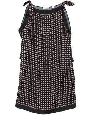 Doen Millane Minirock mit Print - Schwarz
