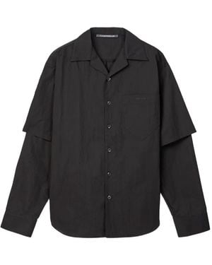 CAMPERLAB Layered Pocket Shirt - Black