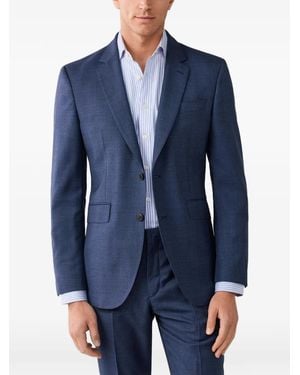 Hackett Anzug Mit Prince Of Wales-Karo - Blau