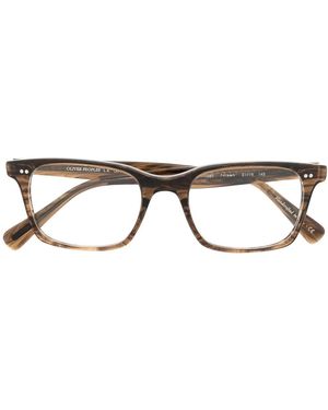 Oliver Peoples Gafas Nisen Con Montura Cuadrada - Marrón