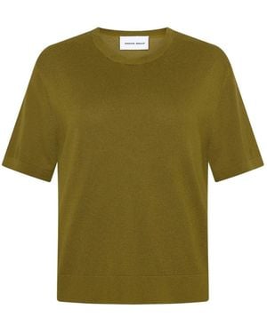 EMERSON RENALDI Short-Sleeves Crew-Neck T-Shirt - Green