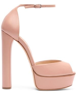 Casadei 140Mm Flora Sandals - Pink