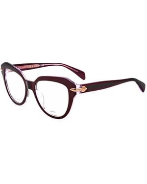 Rag & Bone Cat-Eye Glasses - Red