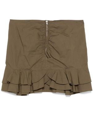 Isabel Marant Falda corta Breenea - Verde