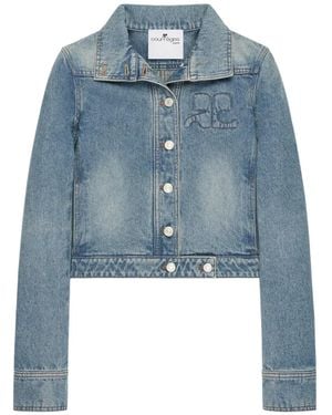 Courreges Reedition Denim Jacket - Blue