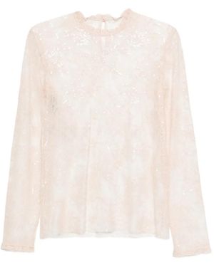 Alberta Ferretti Embellishment-Detail Shirt - White