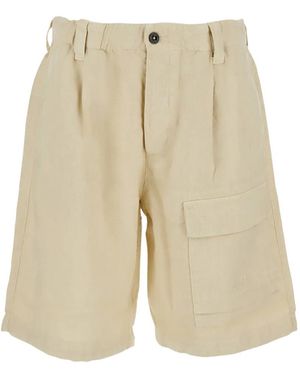 C.P. Company Cargo Bermuda Shorts - White