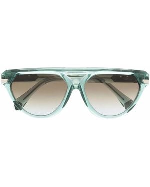 Cazal 8503 Pilot-Frame Sunglasses - Green