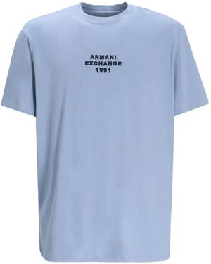 ARMANI EXCHANGE T-Shirt - Blu