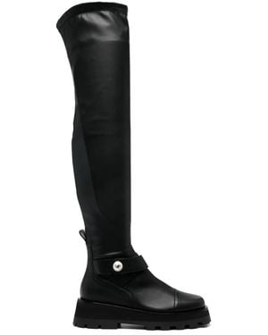 Jimmy Choo Meena Knielaarzen - Zwart