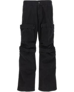DIESEL P-Danzel Cargo Straight-Leg Trousers - Black