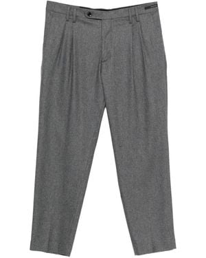 Michael Coal Pleated Pants - Gray