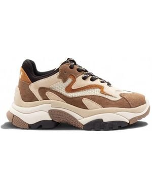Ash Addict Paneled Chunky Sneakers - White