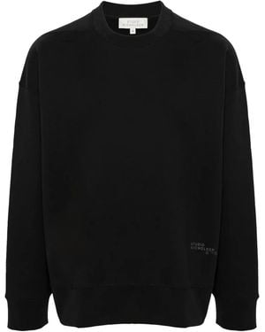 Studio Nicholson Logo-Print Sweatshirt - Black