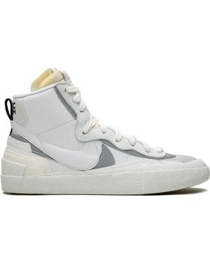 Nike X Sacai Blazer Mid "Triple" Trainers - White