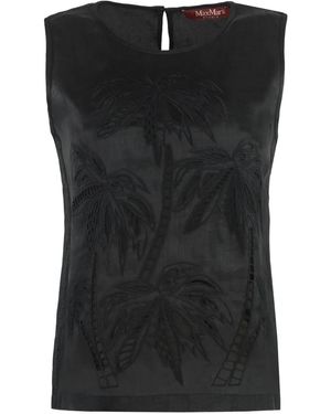 Max Mara Giostra Tank Top - Black