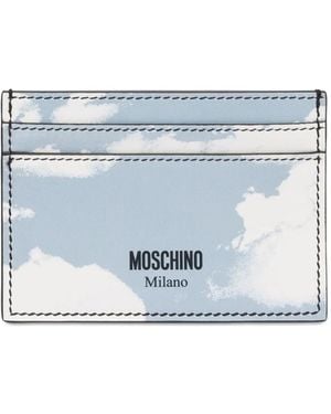 Moschino Leather Wallet - Blue