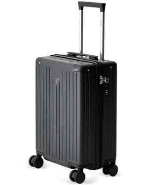 Guess Logo-Plaque Suitcase - Black