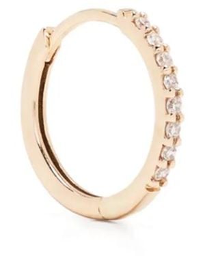 Maria Black 14Kt Lamarr 10 Huggie Earring - Metallic
