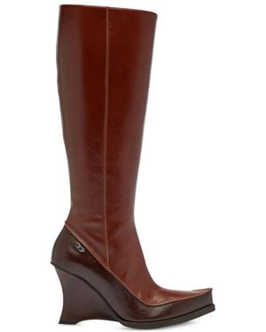 DIESEL Stiefel Mit Spitzer Kappe - Braun