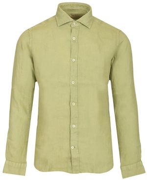 Al Duca d'Aosta Linen Shirt - Green