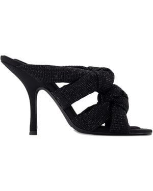 Alexander Wang Sandalen mit Knoten - Schwarz