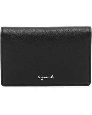 agnès b. Angele Wallet - Black