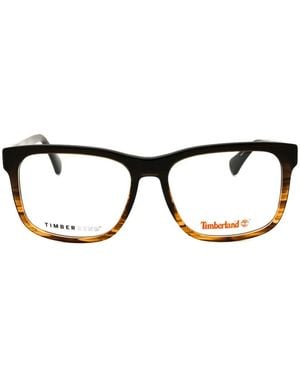 Timberland Rectangle-Frame Glasses - Black