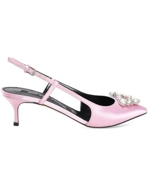 Sergio Rossi 50Mm Sr. Godiva Pumps - Pink