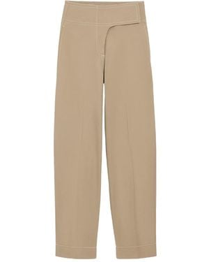 Ami Paris Wrapped Belted Pants - Natural