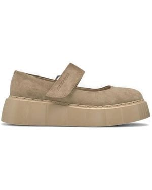 Inuikii Matilda M.J. Suede Ballet Flats - White