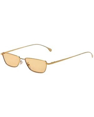 Paul Smith Askew Rectangle-Frame Sunglasses - Natural