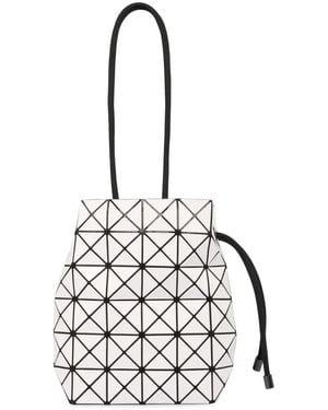 Issey Miyake Bolso Bombonera Con Cordones - Blanco