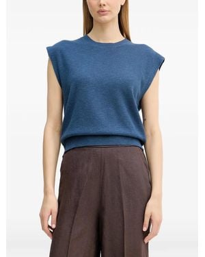 Benetton Knitted Vest - Blue