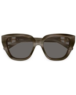 Chloé Cat-Eye Sunglasses - Gray