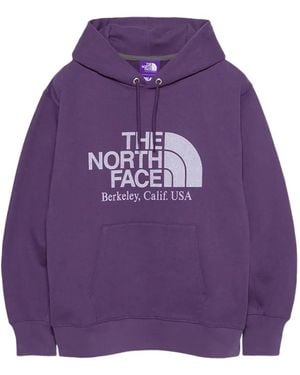 Palace X The North Face Purple Label Field Graphic Hoodie - Lila