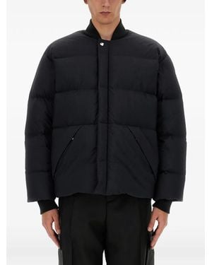 Off-White c/o Virgil Abloh Down Jacket With Arrows Print - Blue