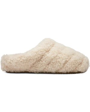 Axel Arigato Snail Shearling Mules - White
