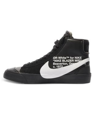 NIKE X OFF-WHITE The 10: Blazer Mid "Grim Reaper" Trainers - Black