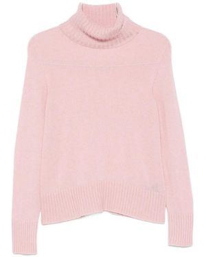 Aragona Turtleneck Sweater - Pink
